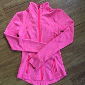 Neon Pink Lululemon Define Jacket  EUC